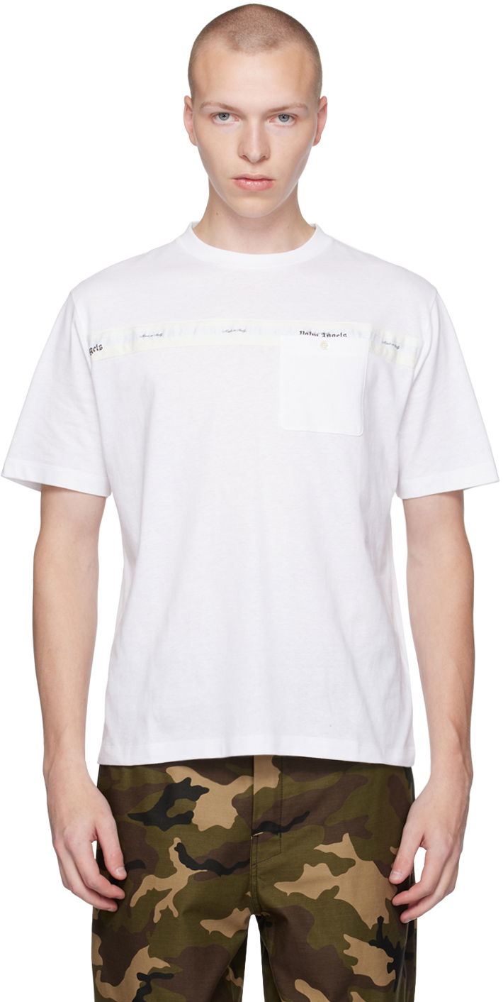 T-shirt Palm Angels White Sartorial Vit | PMAA092E23JER0010103, 0