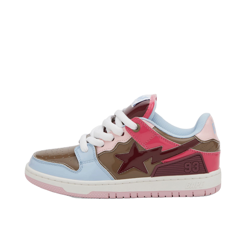 Sneakers och skor BAPE Bathing Ape New Sk8 Sta #2, Size UK 3.5 Flerfärgad | 001FWL302311L-BLU