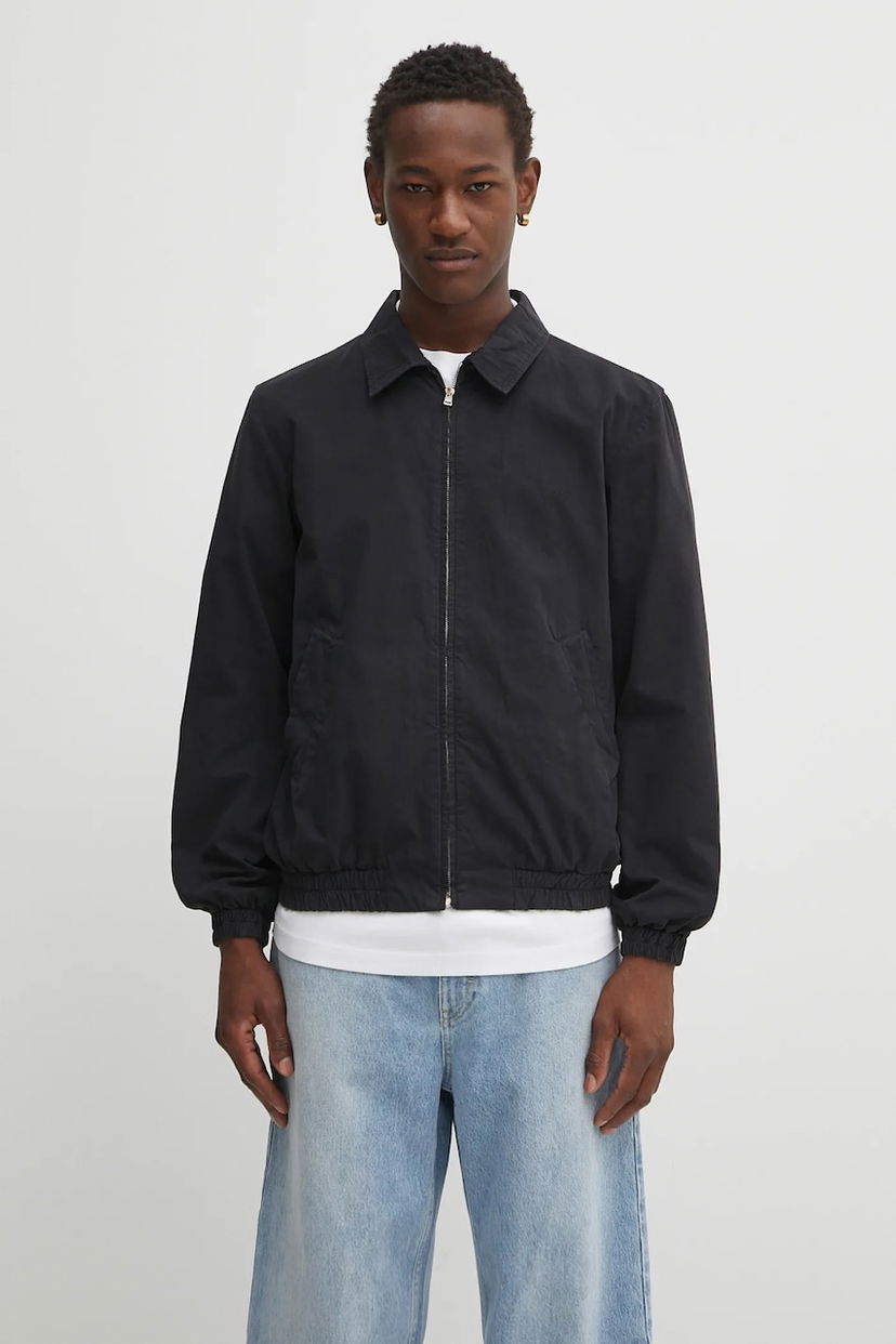 Bomberjacka A.P.C. Cotton Transitional Blouson Gilbert Svart | COHKU.M32018