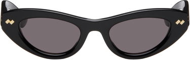Solglasögon Bottega Veneta Bottega Veneta Bold Ribbon Stud Cat Eye Sunglasses Svart | BV1350S-001, 0