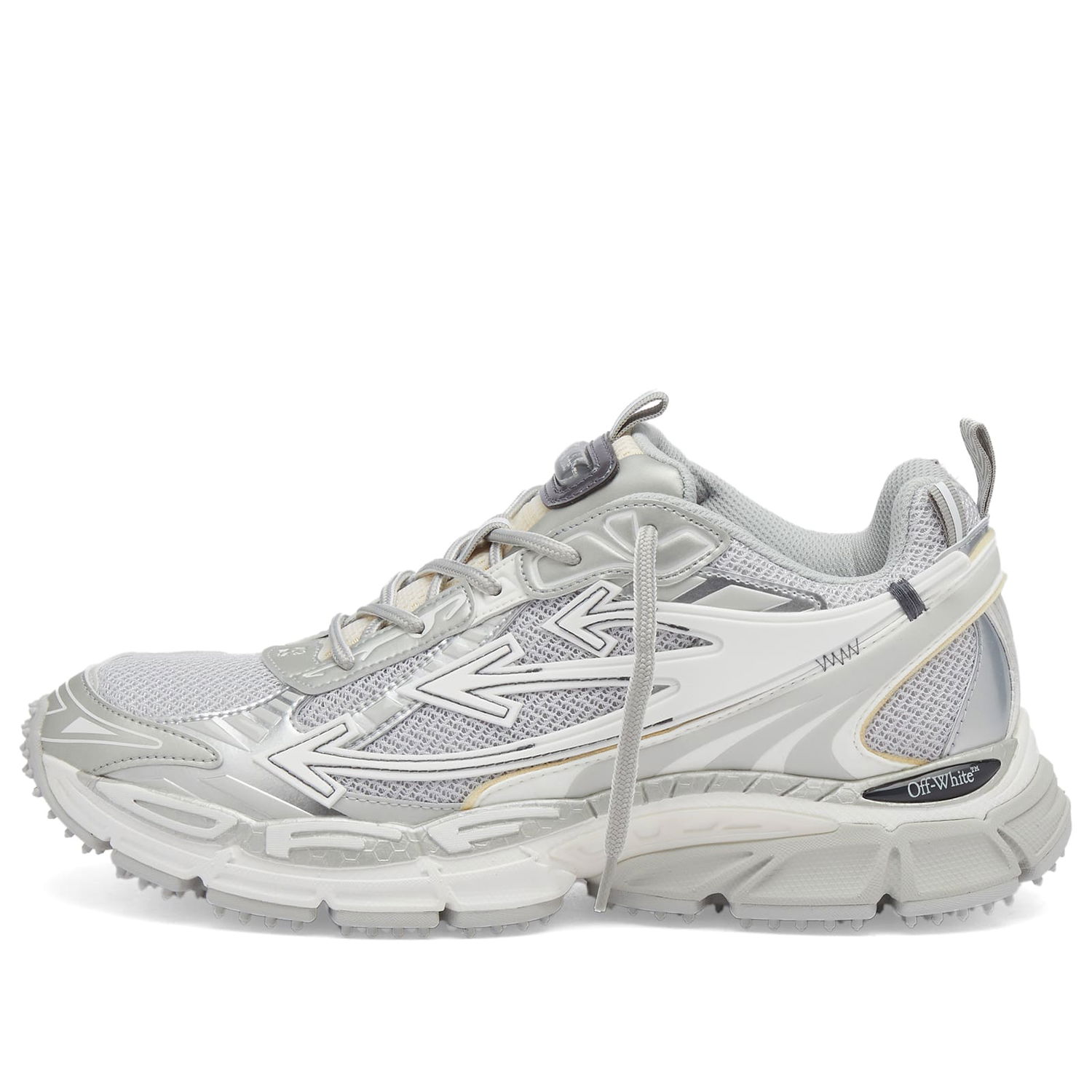 Sneakers och skor Off-White Be Right Back Track Runner Grå | OMIA295C99FAB0010972, 0