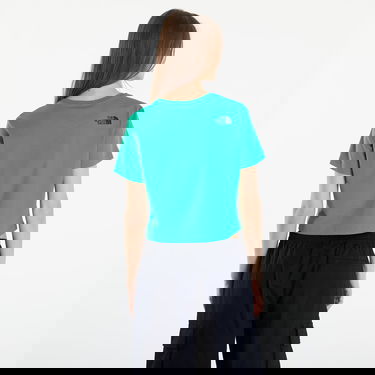 T-shirt The North Face T-Shirt S/S Cropped Fine Tee Optic Emerald Grön | NF0A87NBPO81, 3