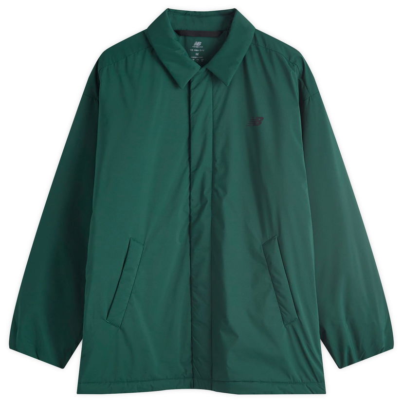 Jacka New Balance Coaches Jacket Grön | MJ43504-NWG