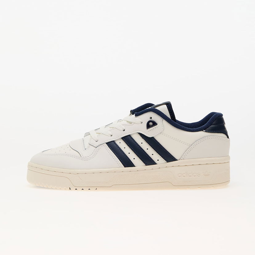 Sneakers och skor adidas Originals Men's low-top sneakers adidas Rivalry Low Core White/ Night Indigo/ Off White Beige | IH5199