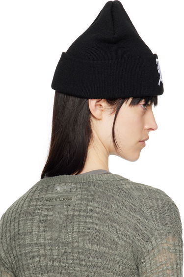 Mössa R13 R13 Beanie with Logo Svart | R13A5002-01, 2