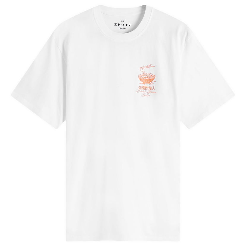 T-shirt EDWIN Edwin Ramen Palace Graphic T-Shirt Vit | I035010-0267