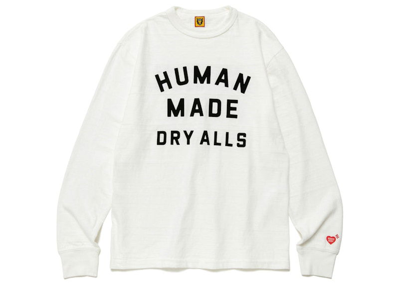 T-shirt Human Made Graphic Long Sleeve T-Shirt Vit | HM25CS025