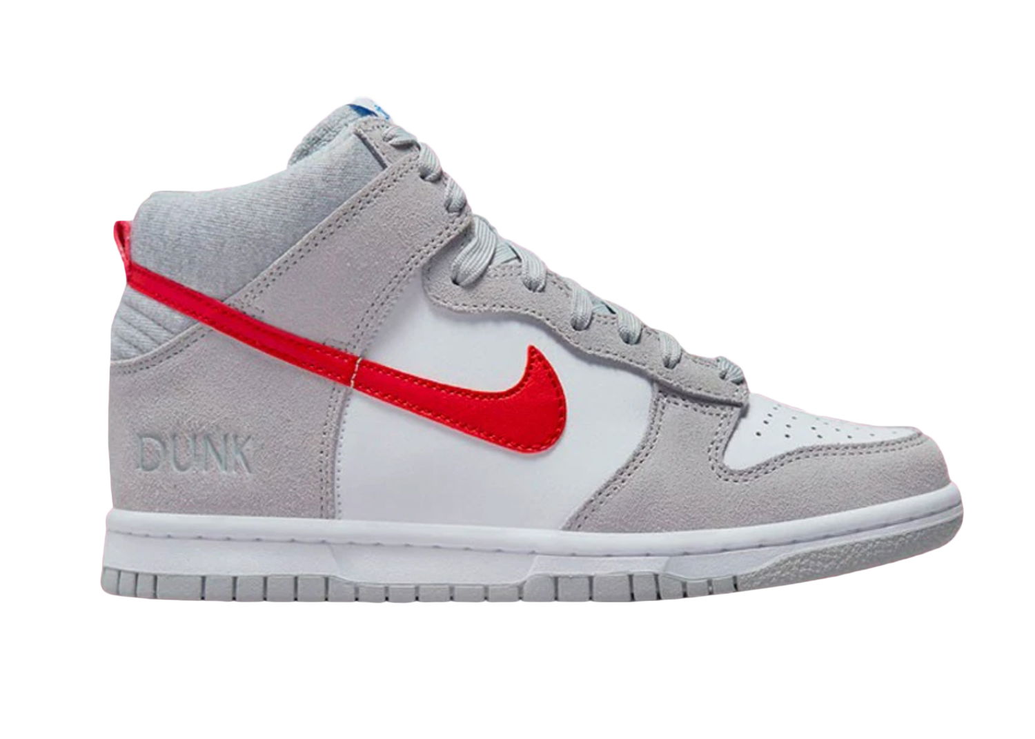 Sneakers och skor Nike Dunk High Athletic Club Grey Red Grå | DH9750-001, 0