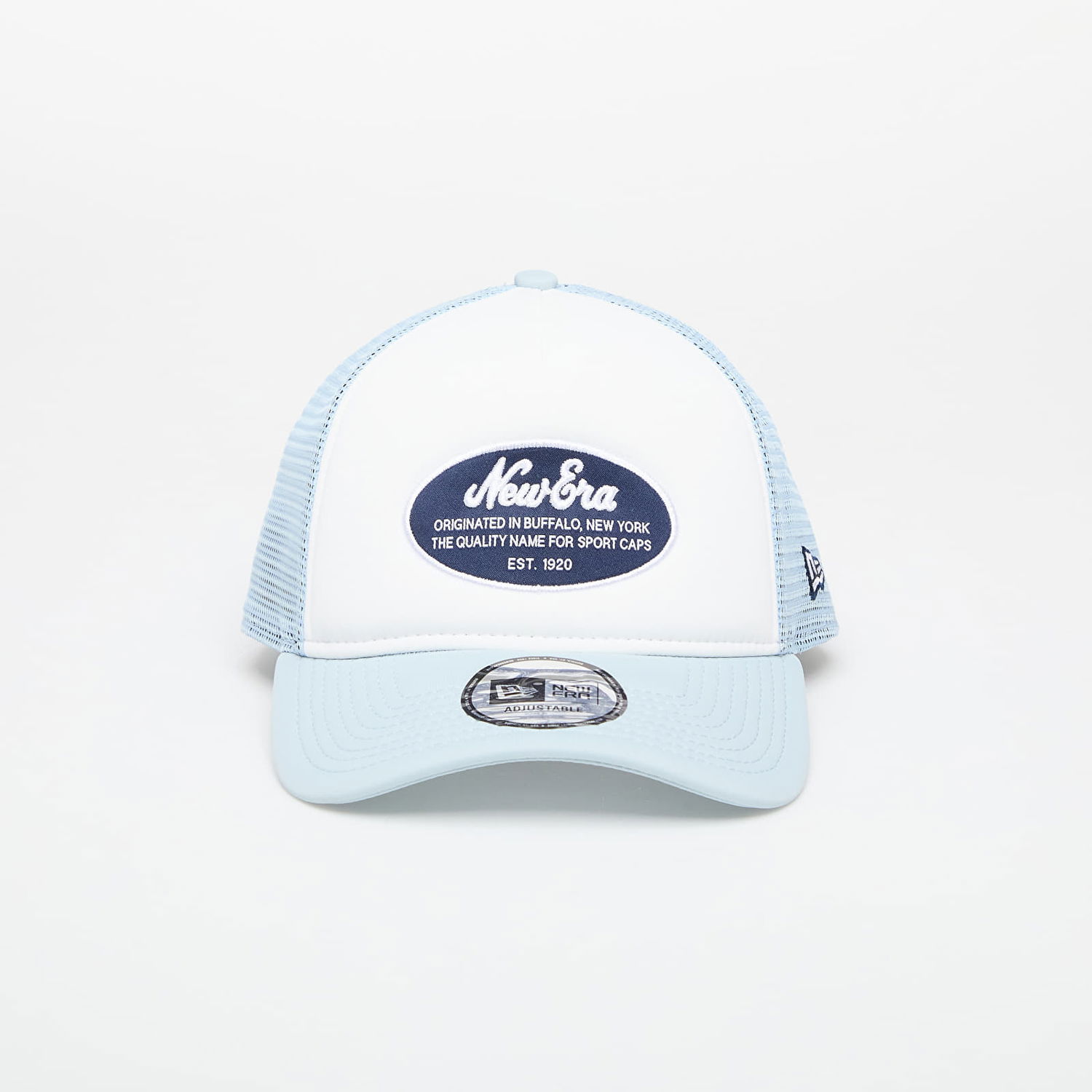 Keps New Era 9FORTY Oval Foam Patch Trucker Cap Blå | 60667668, 0