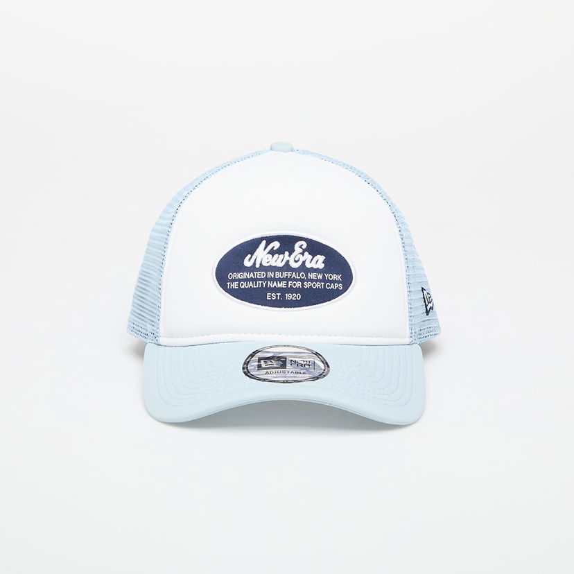 Keps New Era 9FORTY Oval Foam Patch Trucker Cap Blå | 60667668