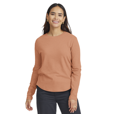 T-shirt Allbirds Merino Long Sleeve Tee, Size XS Orange | A12106W, 0