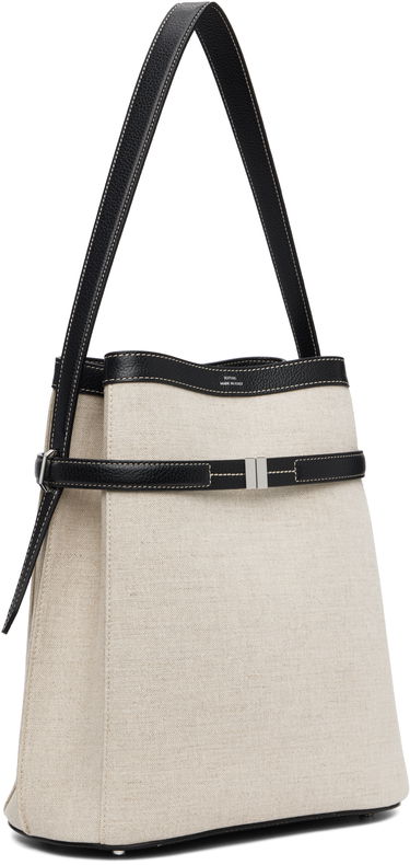 Handväska TOTEME TOTEME Belted Canvas Bucket Bag Beige | 244-WAL0048-FB0234, 1