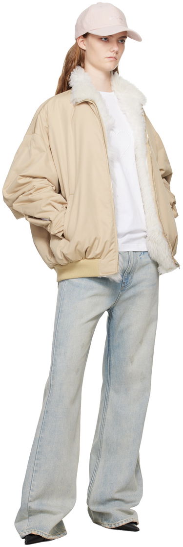 T-shirt We11done Pearl Bear Long Sleeve T-Shirt Vit | WD-TT2-24-781-U-WH, 3