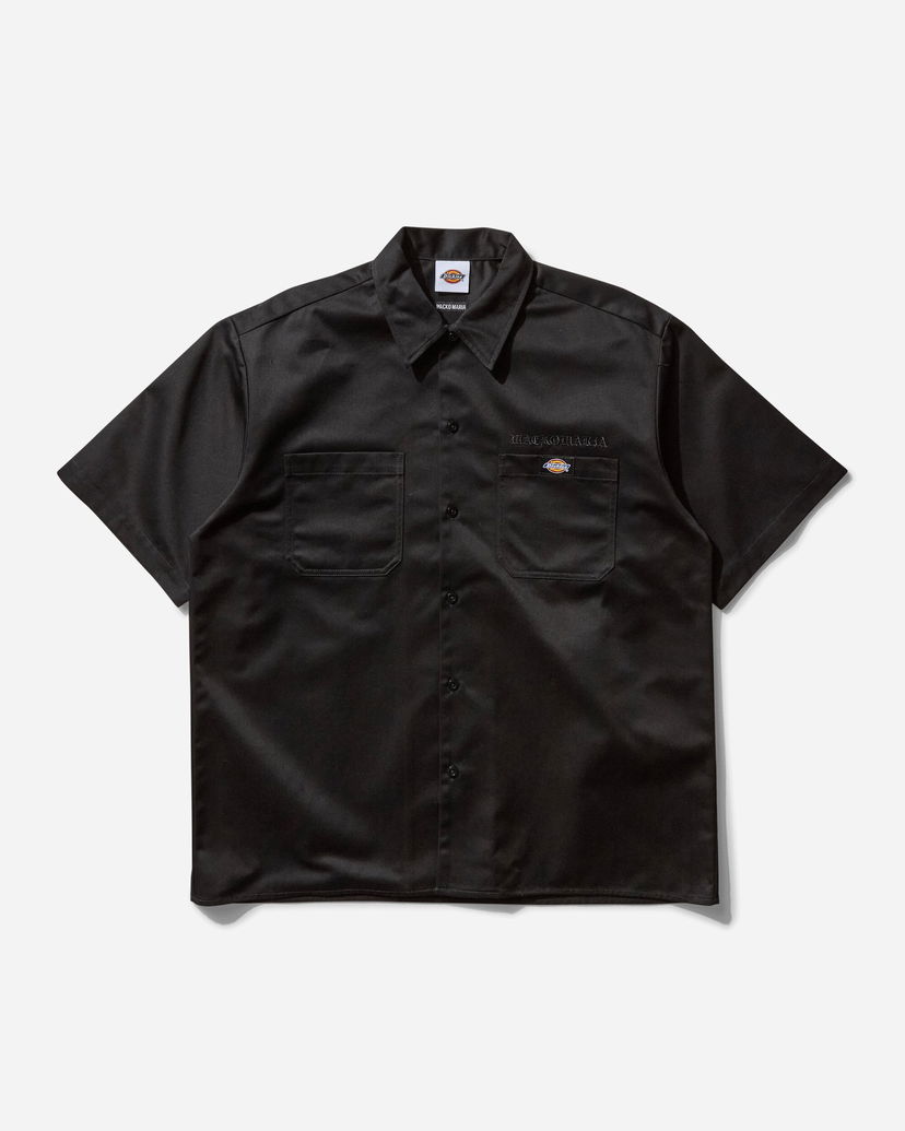 Skjorta WACKO MARIA Dickies Work Shirt Type-1 Svart | 25SS-WMS-DC01 BLACK