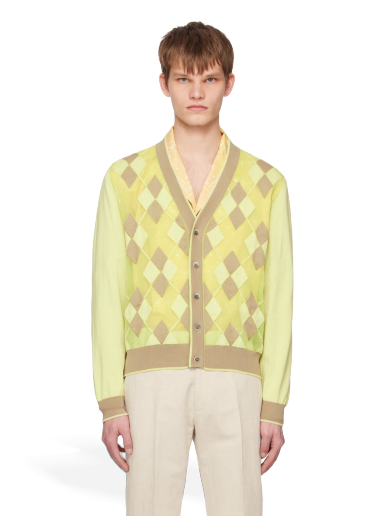 Sweater Jacquemus Le Raphia 'Le Cardigan Toledo' Cardigan Grön | 23E235KN140-2298