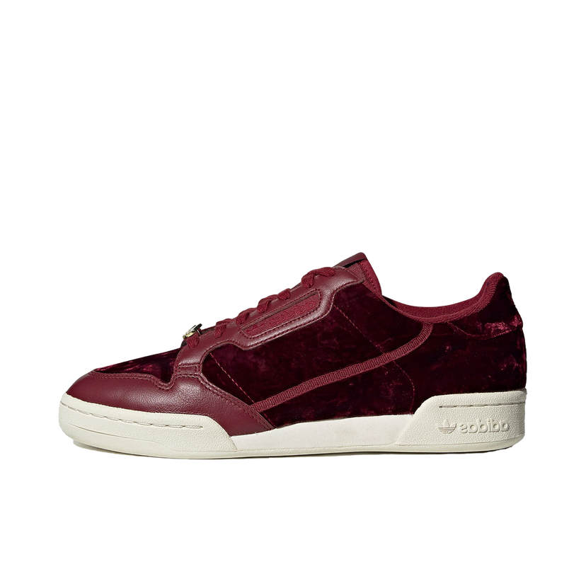 Sneakers och skor adidas Originals Continental 80 Collegiate Burgundy Velvet Bourgogne | EH0173