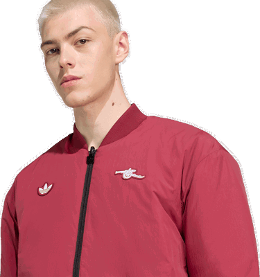 Bomberjacka adidas Performance Arsenal Terrace Icons Bomber Jacket Röd | JM9404, 3