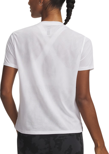 T-shirt Under Armour Launch Jacquard Short Sleeve T-Shirt Vit | 6005096-100, 1