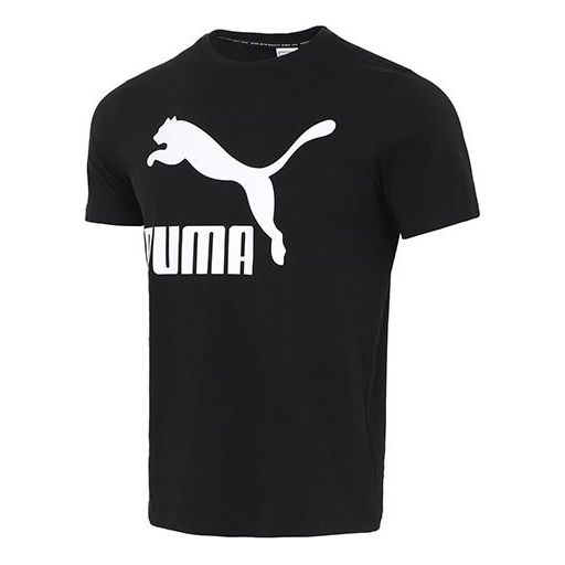 T-shirt Puma Classics Logo T-Shirt Svart | 532279-01, 0