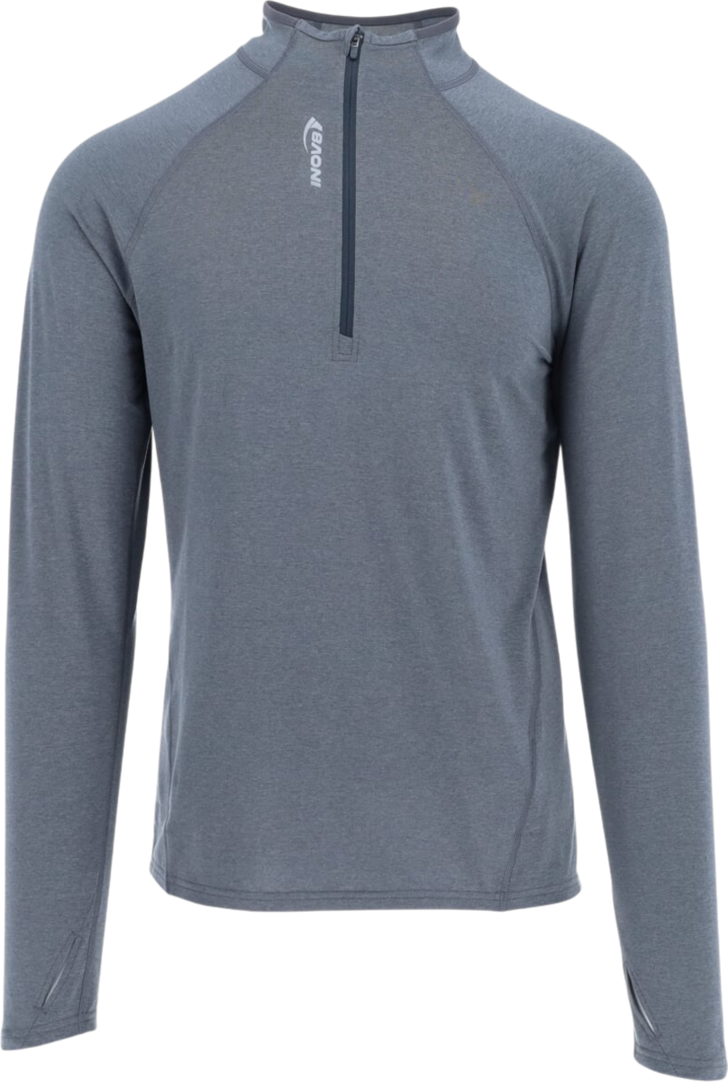 T-shirt inov-8 Inov-8 Active HZ Midlayer Men's Long Sleeve Shirt Blå | 001443-gy-001, 0