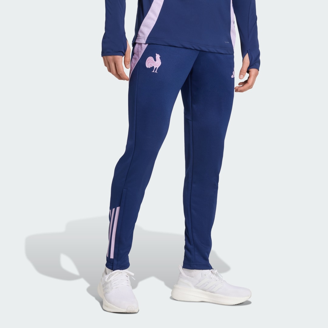 Träningsbyxor adidas Performance France Training Pants Mörkblå | JM2754, 0