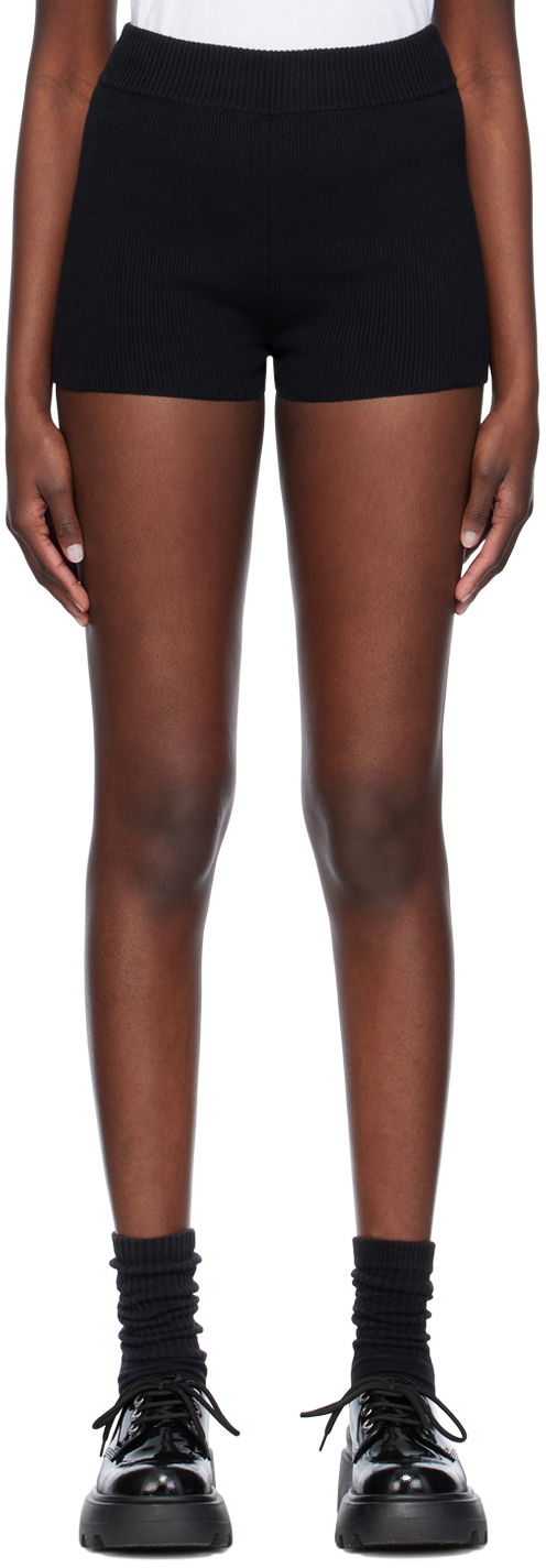 Shorts AMI Paris de Cœur Shorts Svart | FSO146.KN0042
