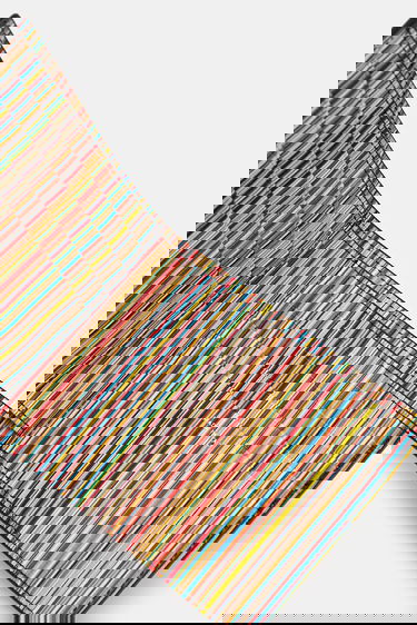 Plånbok Paul Smith Paul Smith Leather Wallet with Multi-Stripe Trim Svart | M1A.4832.CMULTI, 2