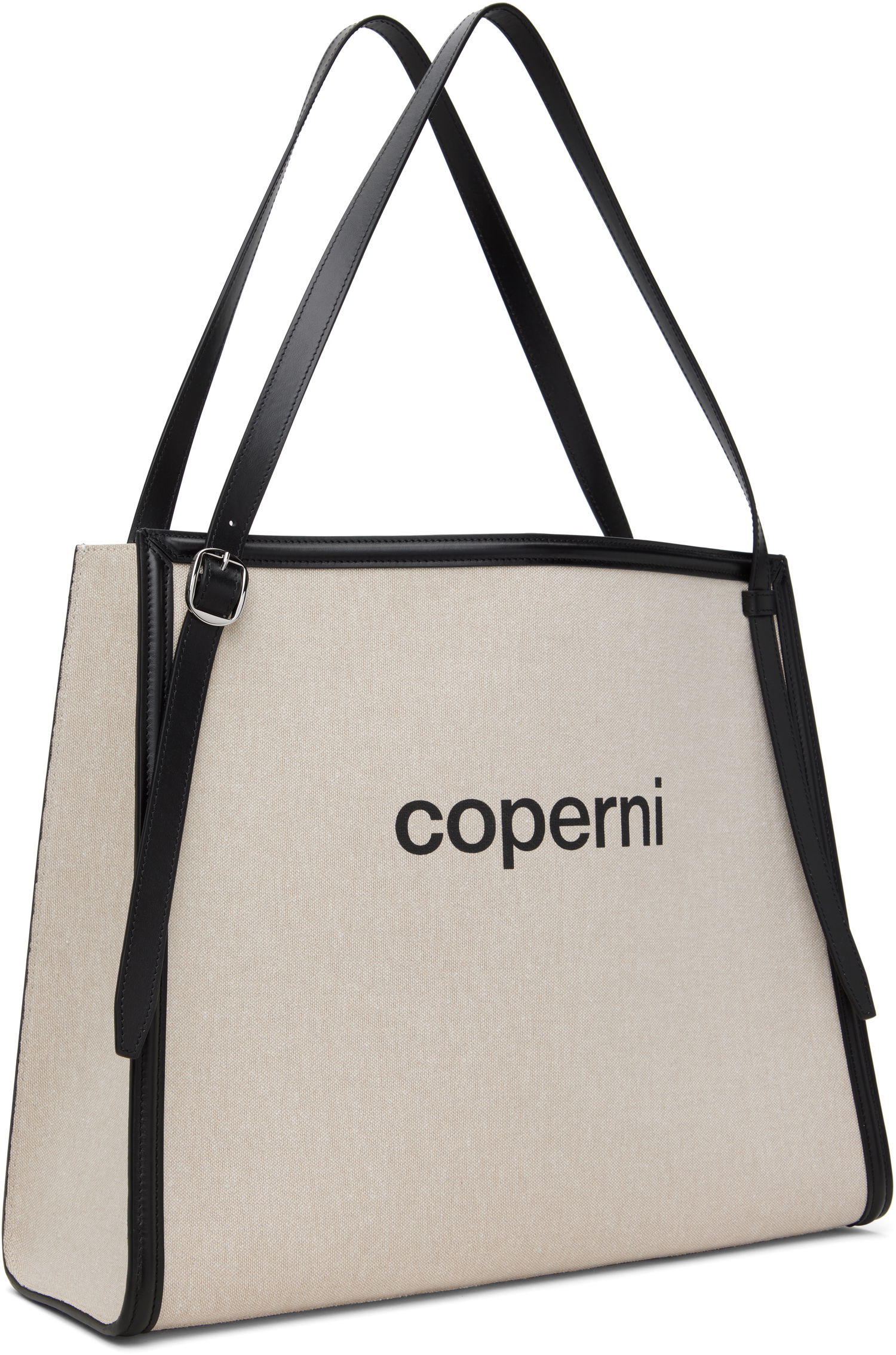 Tygpåse Coperni Coperni Canvas Belt Tote Beige | COPBA77F2027, 1