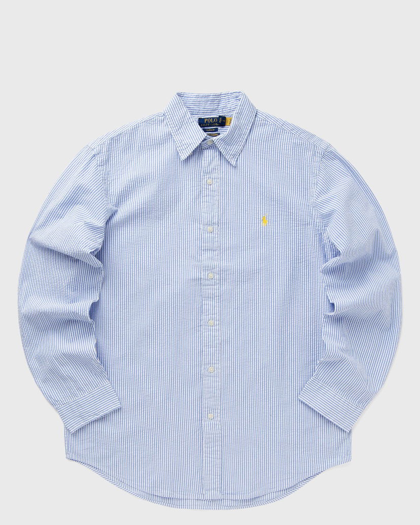 Skjorta Polo by Ralph Lauren Ralph Lauren Striped Seersucker Shirt Blå | 710974792002