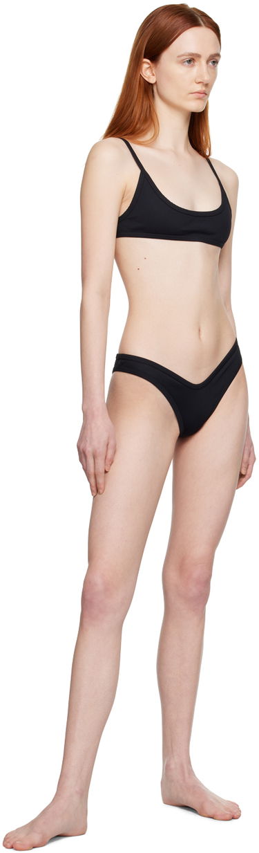 Badkläder The Attico Attico Scoop Neck Bikini Svart | 233WBB06 PA16, 3