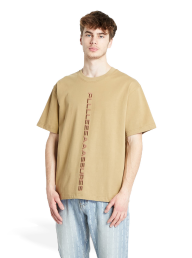 T-shirt Pleasures Drag Heavyweight T-Shirt Beige | P23W034 BEIGE