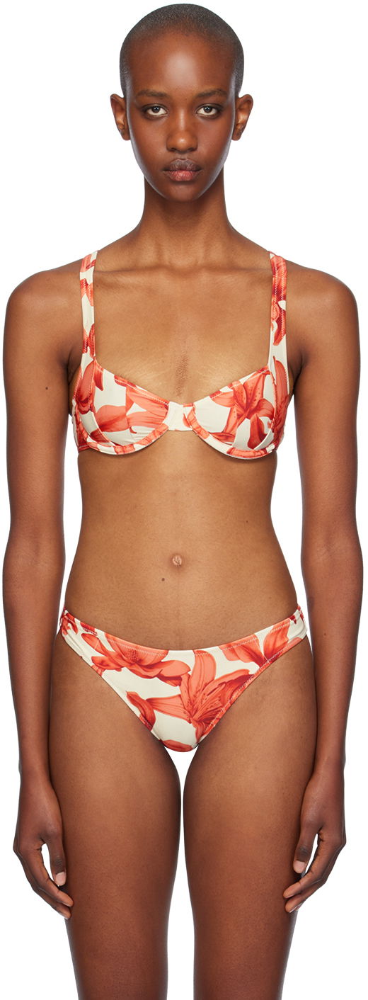 Badkläder Miaou Miaou Luz Bikini Top Flerfärgad | 2033MSWOAL