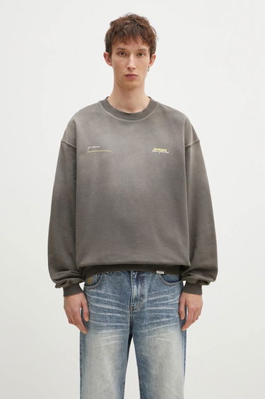 Sweatshirt Represent Clo Represent Patron Of The Club Graphic Print Sweatshirt Grå | MLM4272.16, 0