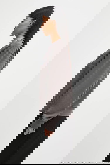 Sweatshirt Maison Margiela MM6 Maison Margiela Crewneck Sweatshirt with Appliqué Grå | S62GU0143.M25024.810, 1