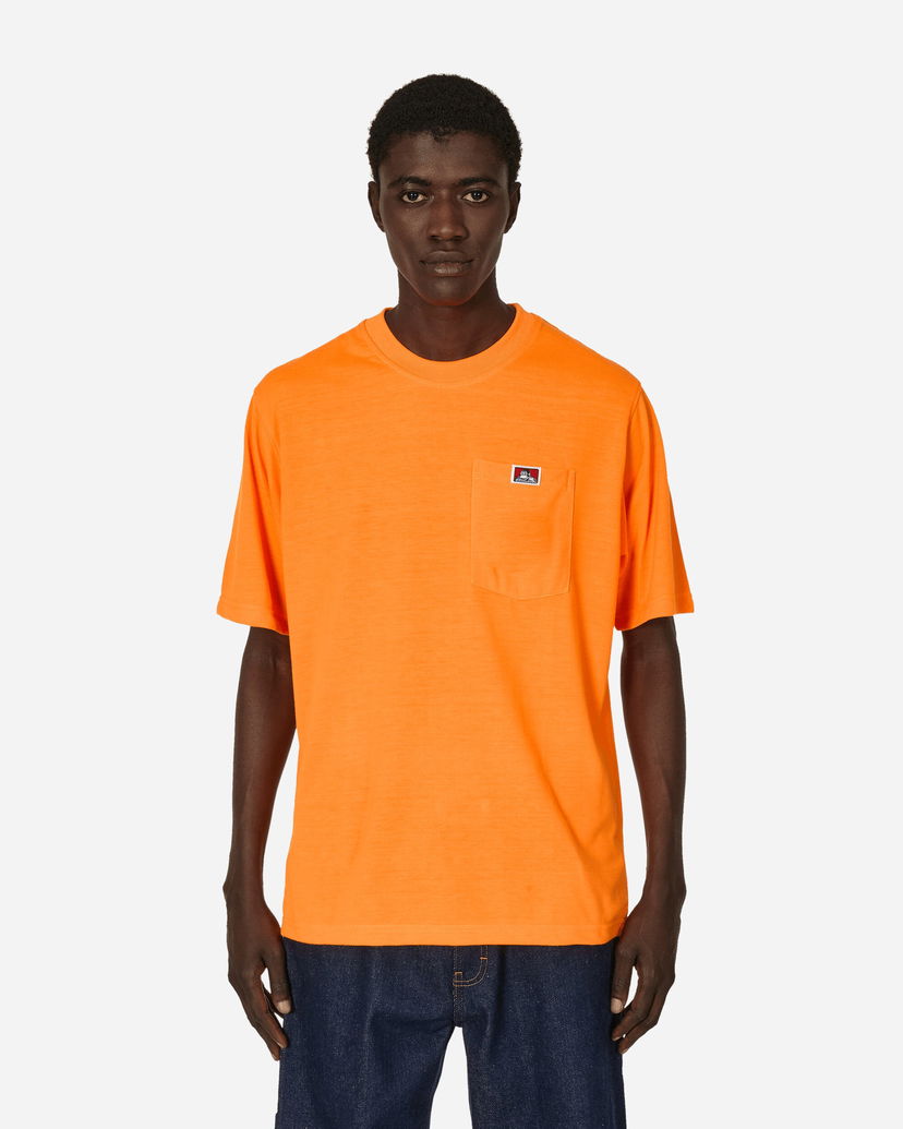 T-shirt Ben Davis Heavy Duty Pocket T-Shirt Orange | BEN916 001