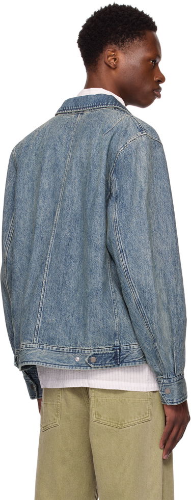 Jacka rag & bone Rag & Bone Simon Garage Denim Jacket Blå | MBW25P2011DNML, 2