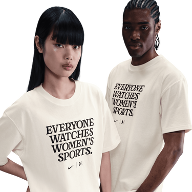 T-shirt Nike Everyone Watches Women's Sports T-Shirt Beige | im0560-133-133, 3
