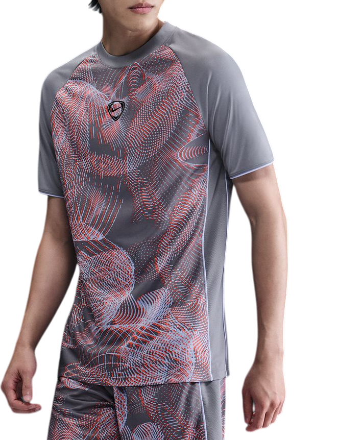 T-shirt Nike Nike DF ACD+ AOP Short Sleeve Graphic Top Grå | hv1824-635, 0