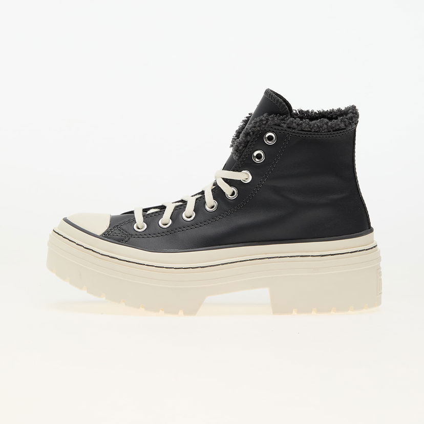 Sneakers och skor Converse Chuck Taylor All Star Lugged Heel Sherpa Vamp Svart | A10152C