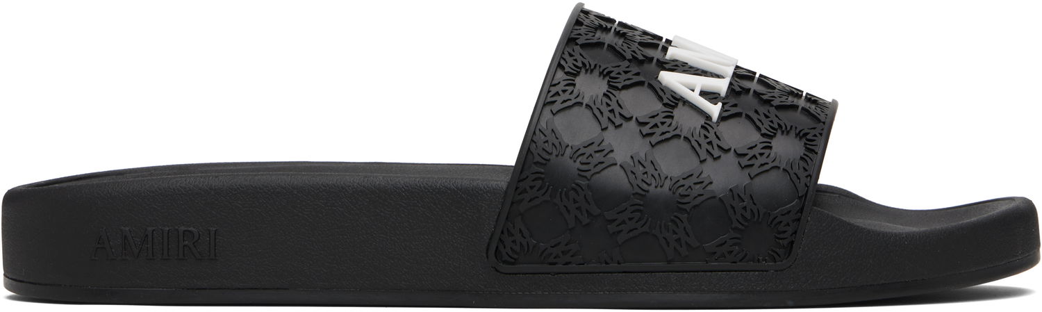 Sneakers och skor AMIRI MA Quad Slides Svart | AMFOSL1005, 0