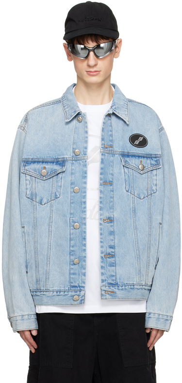 Jacka We11done We11done Oversized Denim Jacket Blå | WD-DJ4-20-017-U-IC, 0