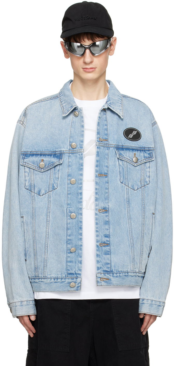 Jacka We11done We11done Oversized Denim Jacket Blå | WD-DJ4-20-017-U-IC
