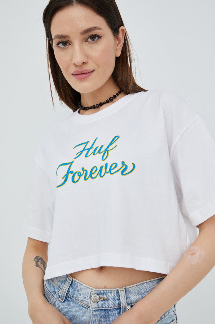 T-shirt HUF Forever Crop T-Shirt Vit | wts0048, 0