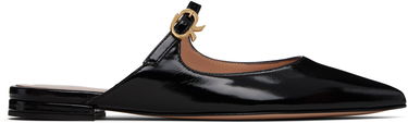 Sneakers och skor Gianvito Rossi Jane Ribbon Slide Loafers Svart | G95582-05RIC-NUI, 0