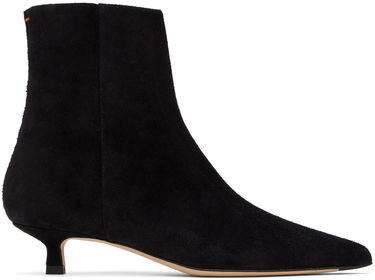 Skovård Aeyde Aeyde Sofie Suede Kitten Heel Ankle Boots Svart | A11-AB-RMAP35KT-222-800-022, 0