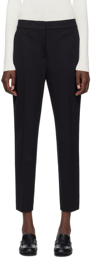 Byxor Max Mara Max Mara Women's Slim Fit Dress Trousers Svart | 2421786021, 0