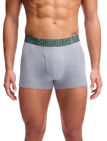 Boxare Under Armour Under Armour SOLID 3in Boxer Shorts, 3-Pack Grön | 1383891-035, 3