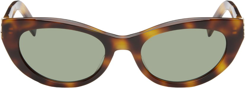 Solglasögon Saint Laurent Tortoiseshell SL M115 Sunglasses Brun | SL M115-003