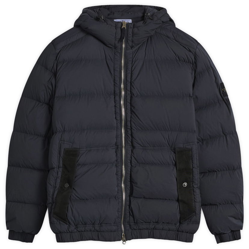 Pufferjacka Stone Island Seamless Tunnel Nylon Down-TC Jacket, Size Large Mörkblå | K2S154100040-V0020