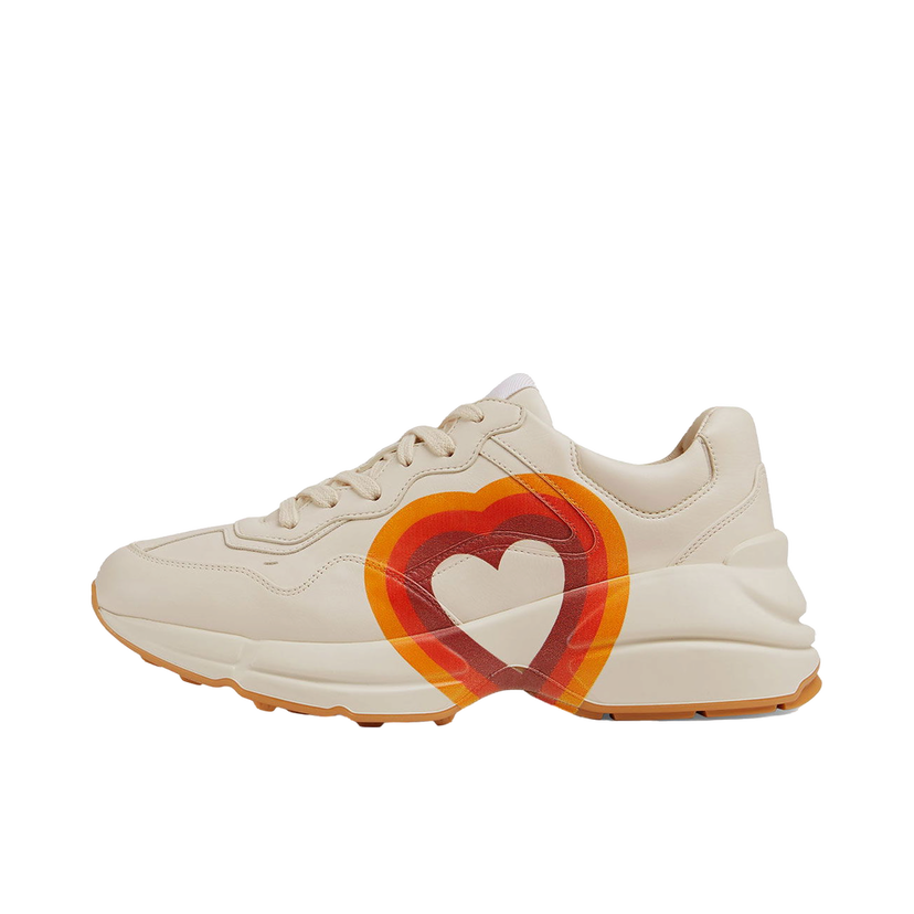 Sneakers och skor Gucci Rhyton 'Interlocking G Heart' (W) Beige | 550049 DRW00 9022